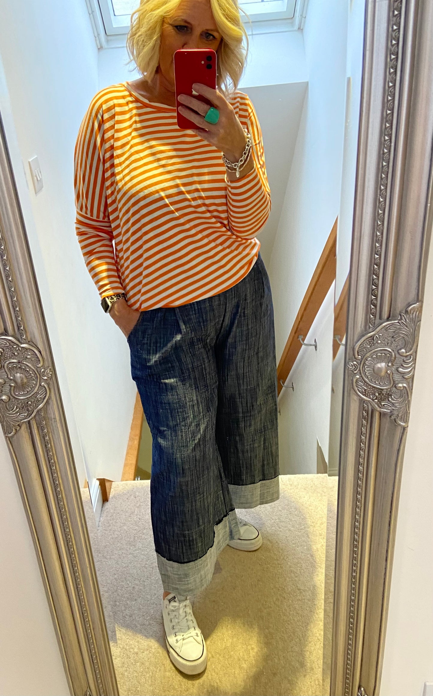 Striped Breton Top