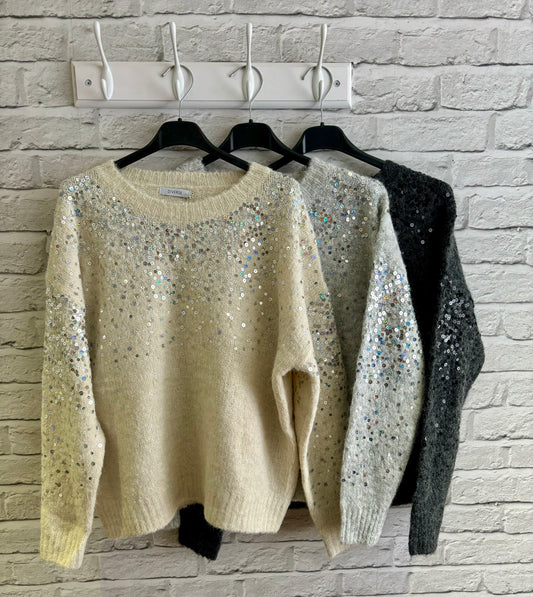 Sequin Jumper