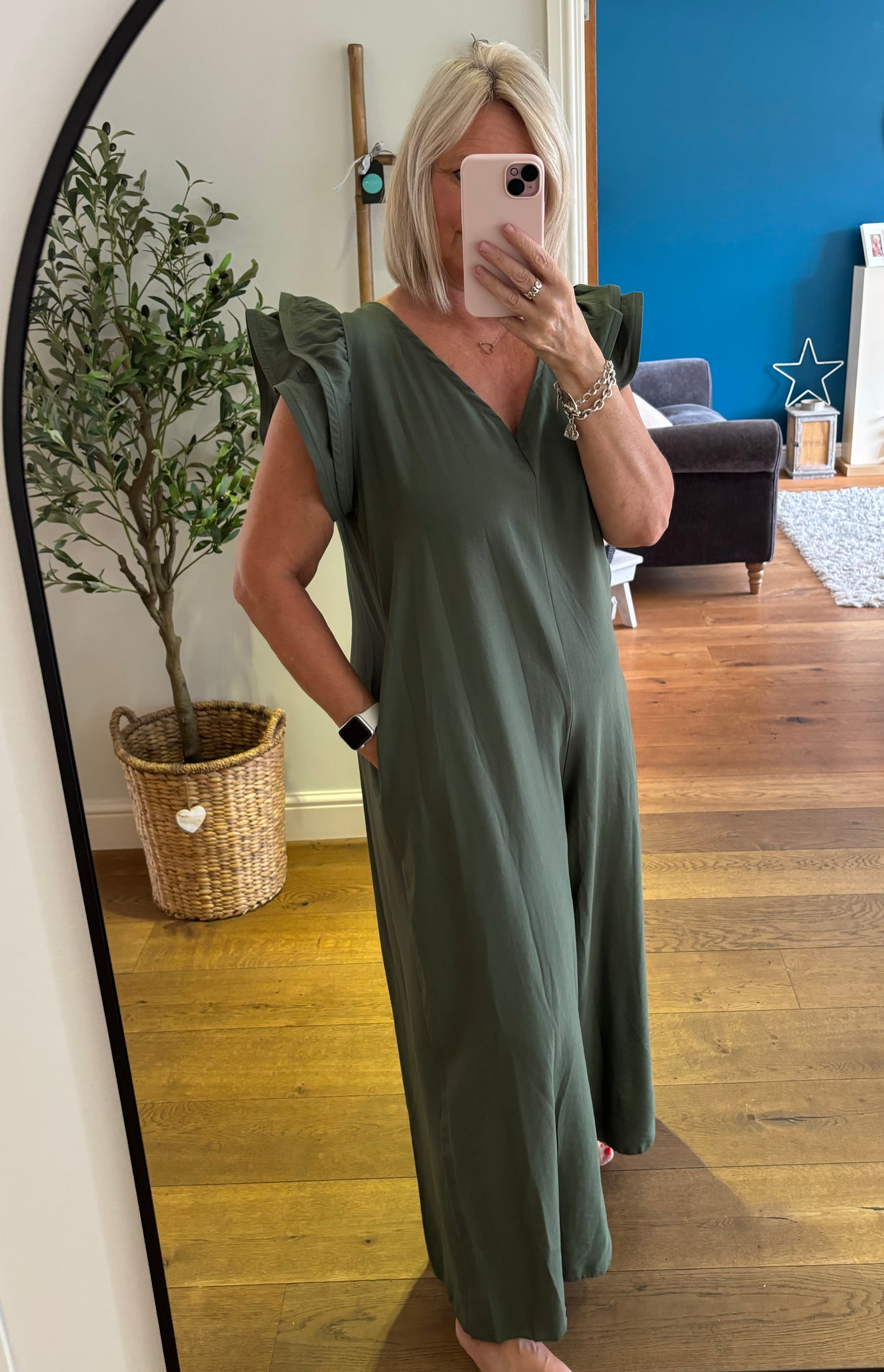 Khaki Jumpsuit