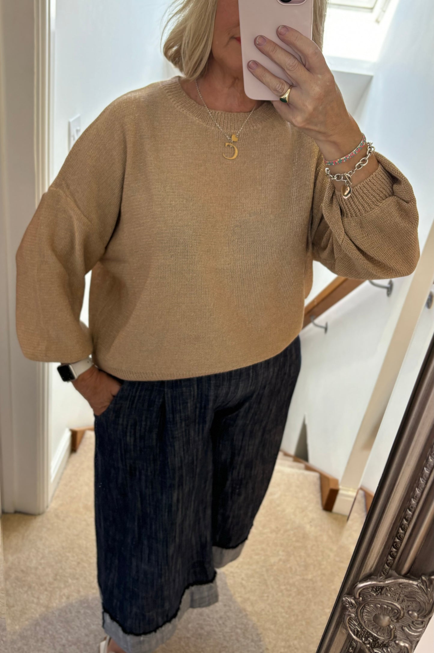 Gold Lurex Jumper