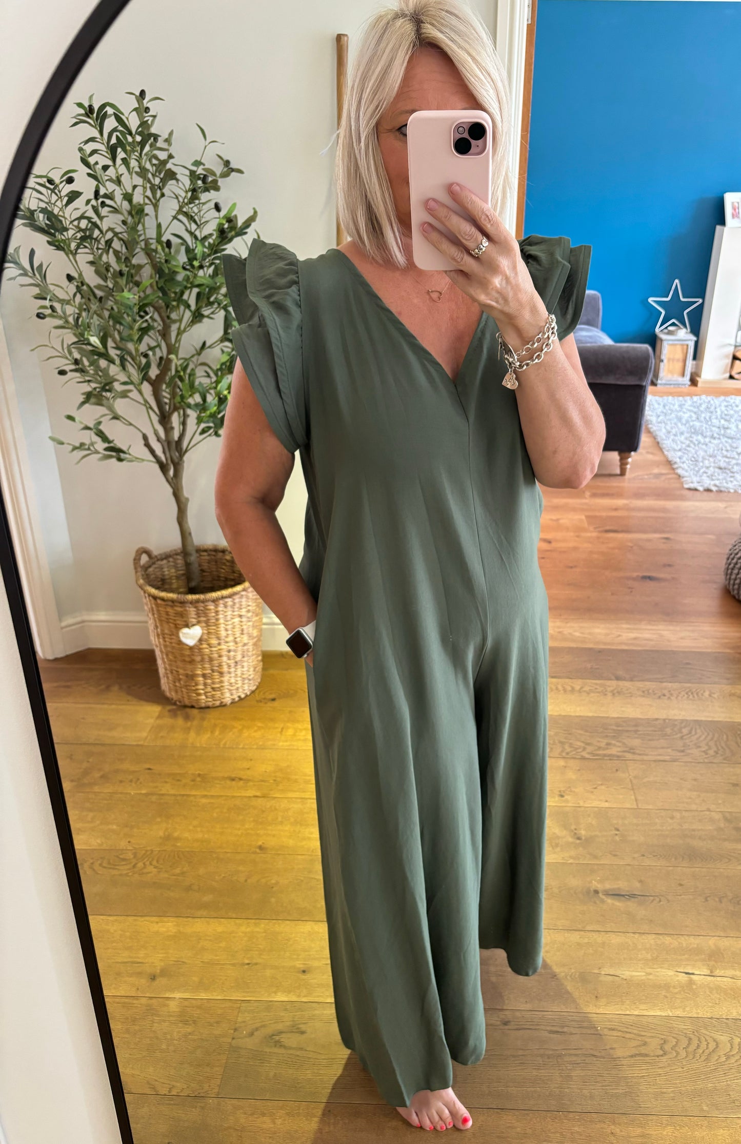 Khaki Jumpsuit