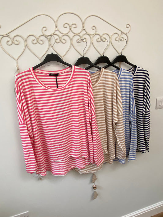 Striped Breton Top